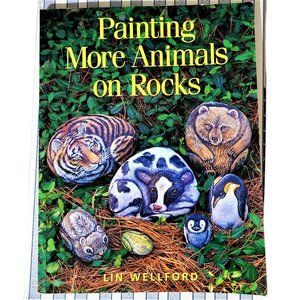 Painting More Animals on Rocks Step-by-Step Instructional Art Book